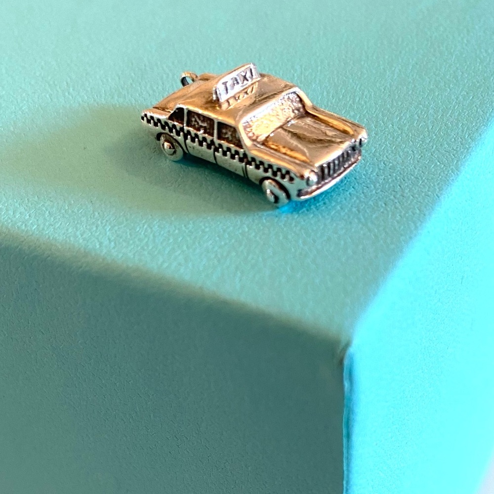 Vintage Tiffany & Co. Sterling New York Taxi Cab charm - Retired